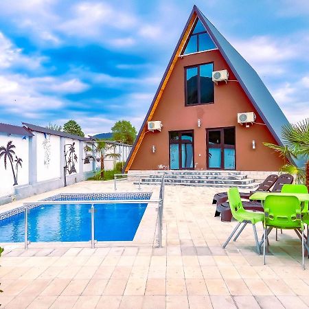 Qafqaz Family Chalet Gabala Exterior photo