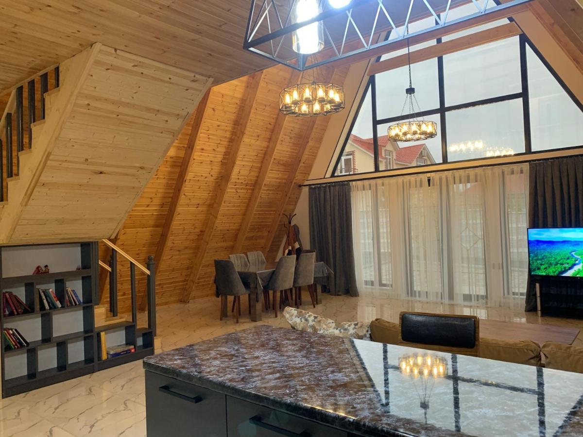 Qafqaz Family Chalet Gabala Exterior photo