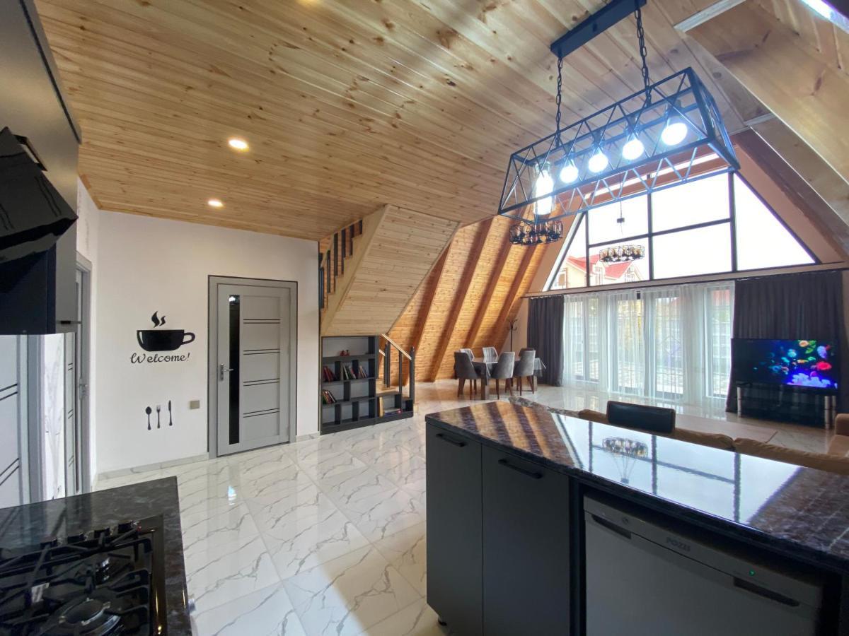Qafqaz Family Chalet Gabala Exterior photo