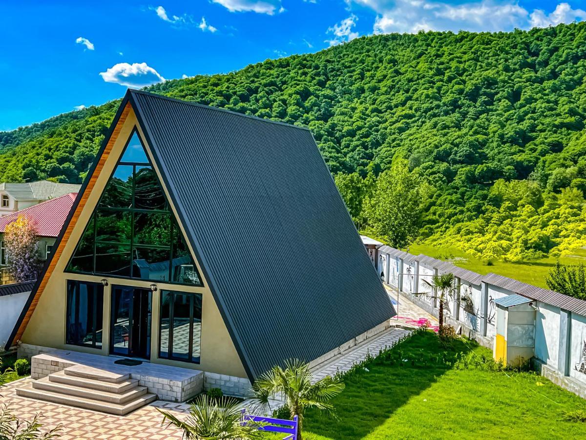 Qafqaz Family Chalet Gabala Exterior photo