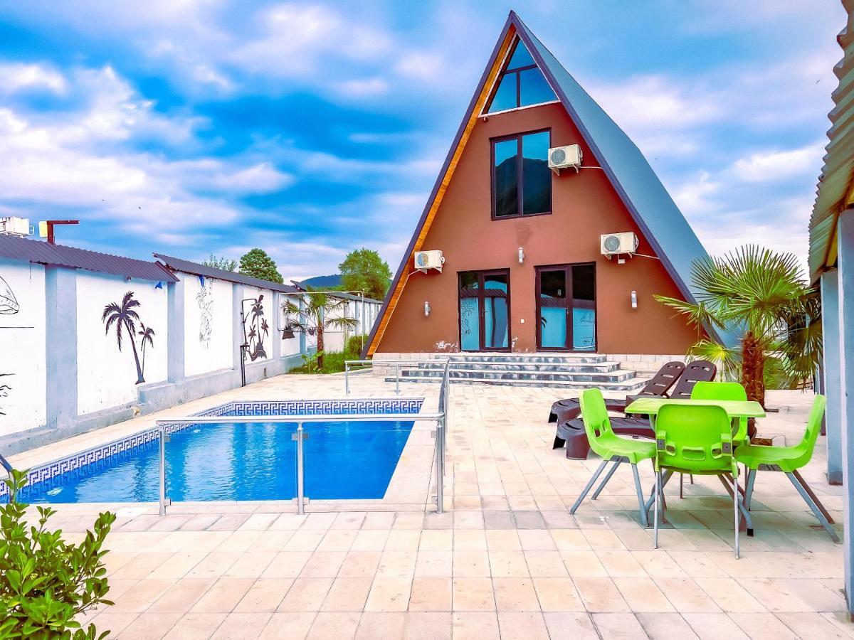 Qafqaz Family Chalet Gabala Exterior photo