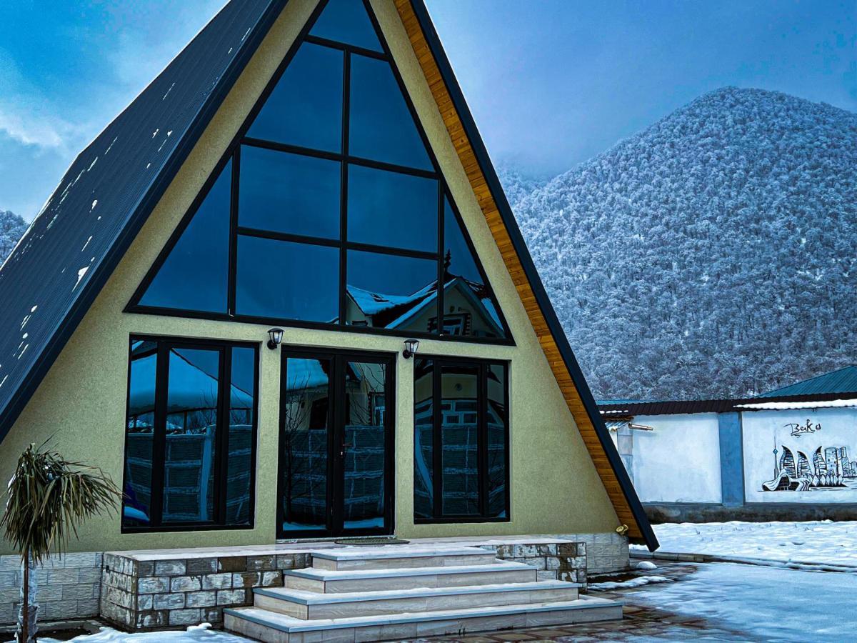Qafqaz Family Chalet Gabala Exterior photo