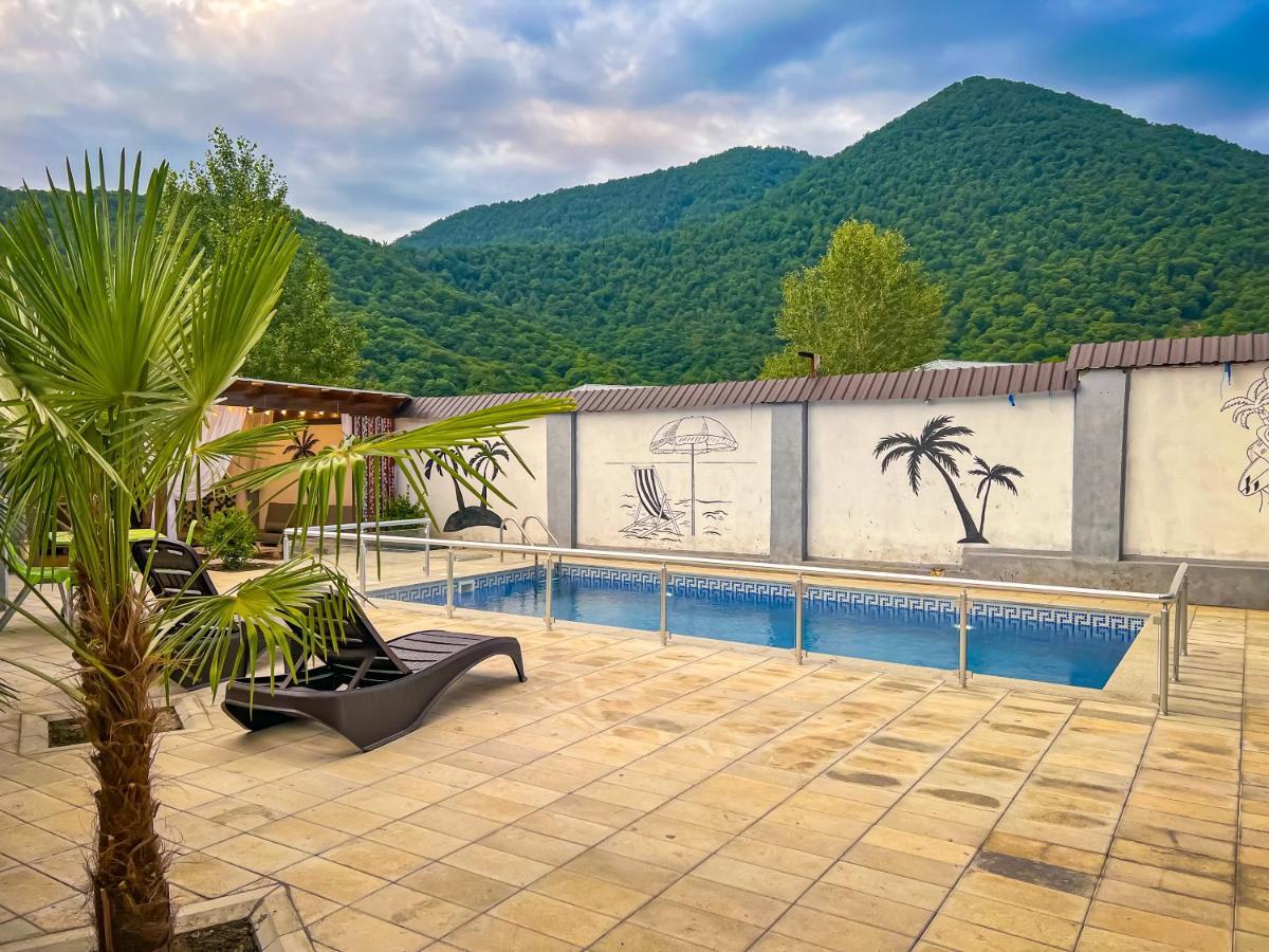 Qafqaz Family Chalet Gabala Exterior photo