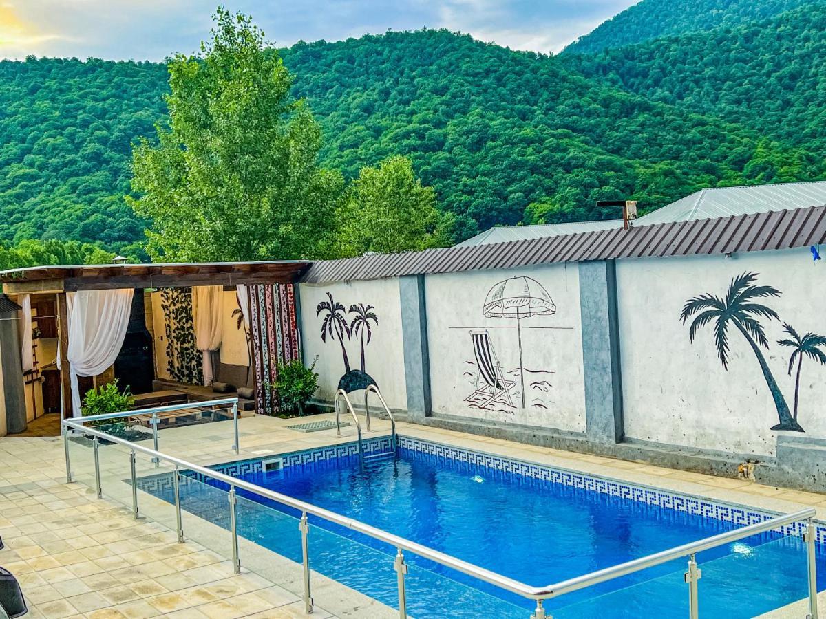 Qafqaz Family Chalet Gabala Exterior photo